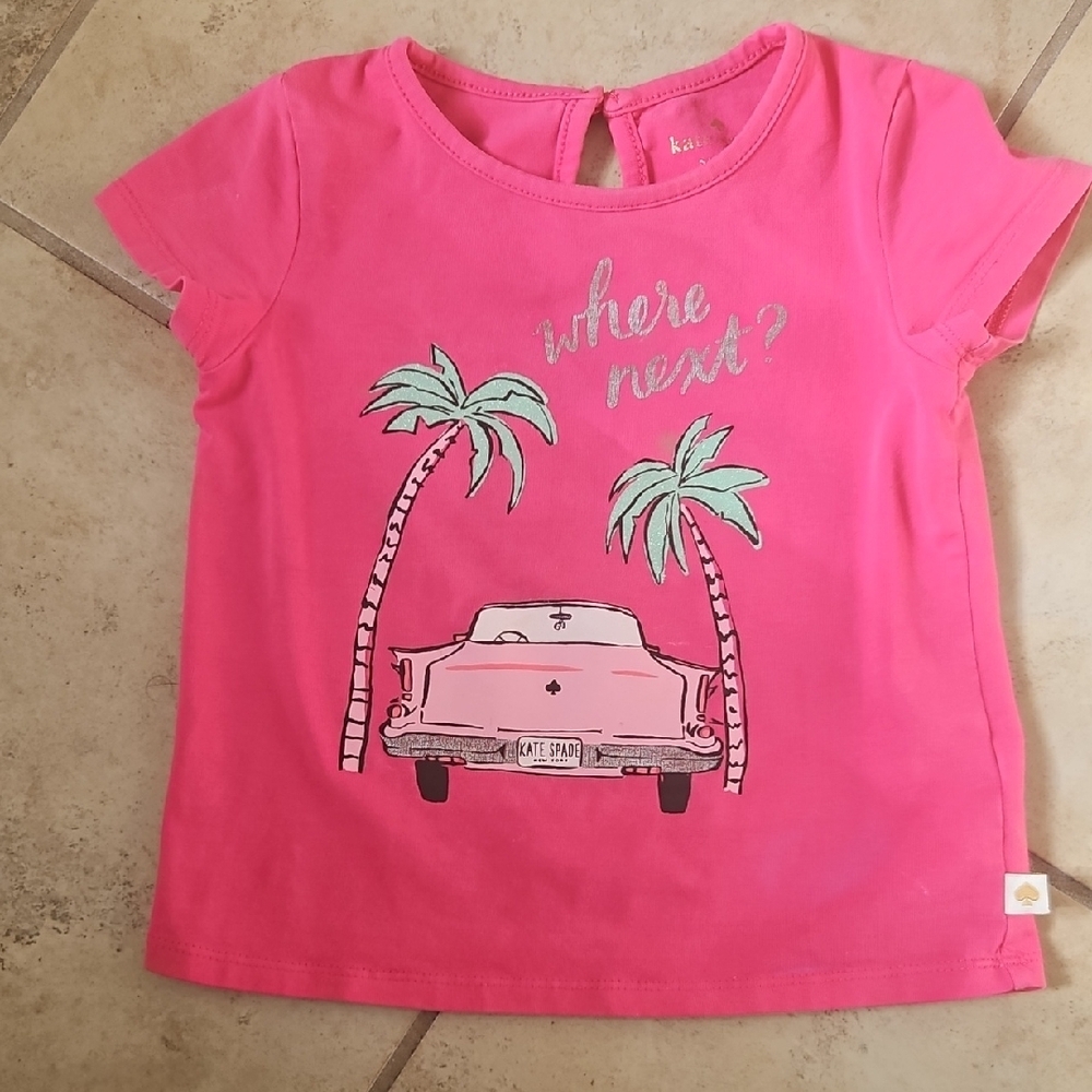 kate Spade Pink Shirt 24M